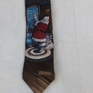 Santa neck tie Hallmark